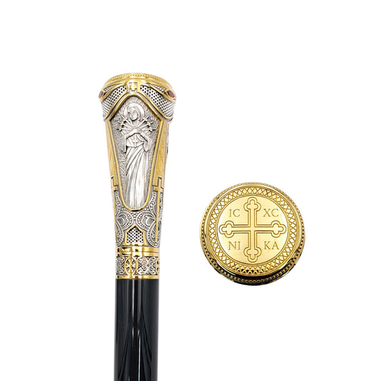 Vladicanska  paterica srebrna