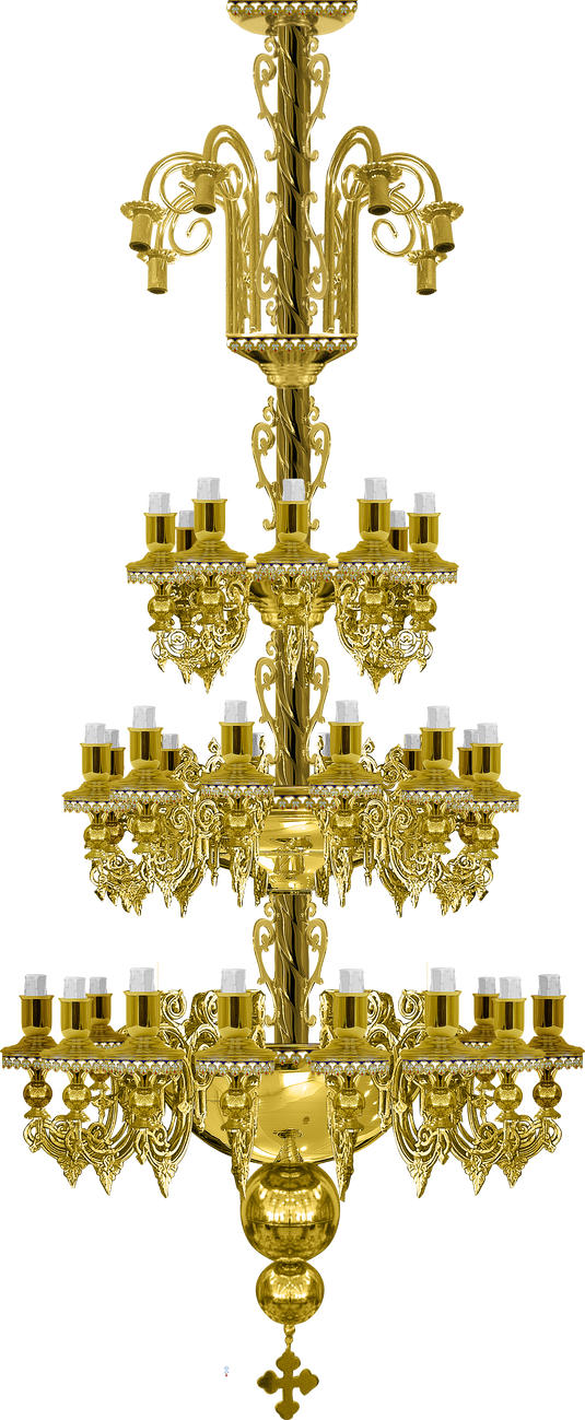 Polijelej - Lusteri Mesingani