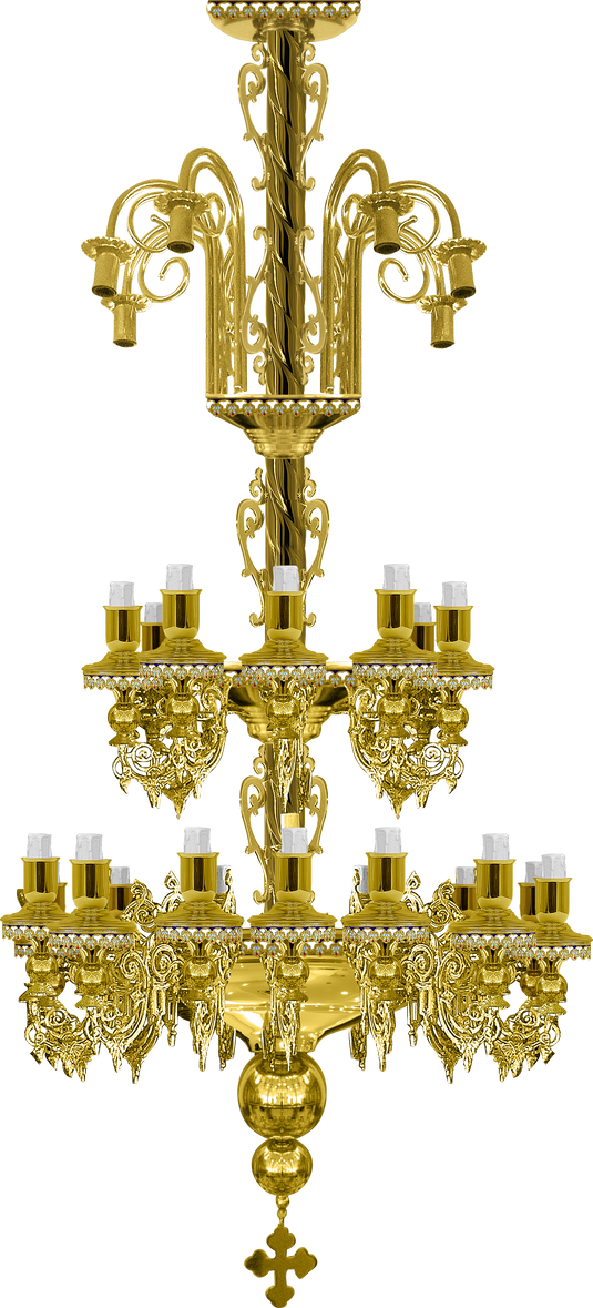 Polijelej - Lusteri Mesingani