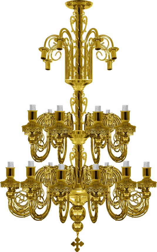 Polijelej - Lusteri Mesingani