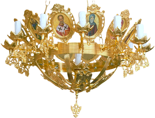 Polijelej - Lusteri Mesingani