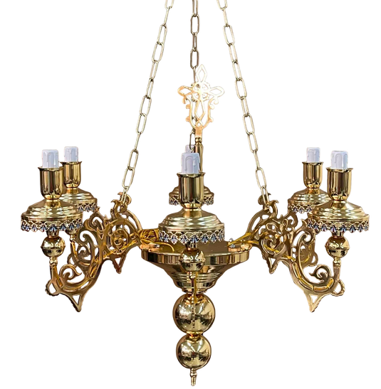 Polijelej - Lusteri Mesingani