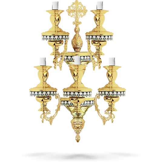 Zidna lampa sa 5 sijalica