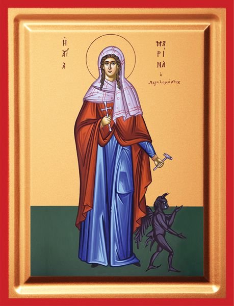 Sveta Marina - ognjena Marija