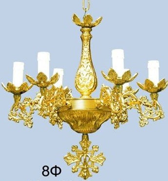 lusteri-polijelej aluminski