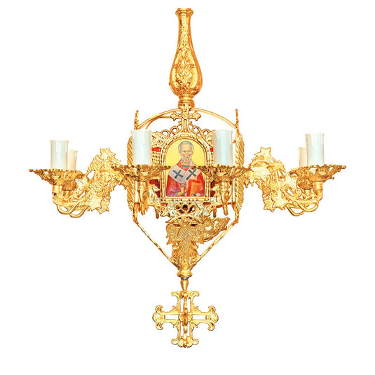 lusteri-polijelej aluminijski