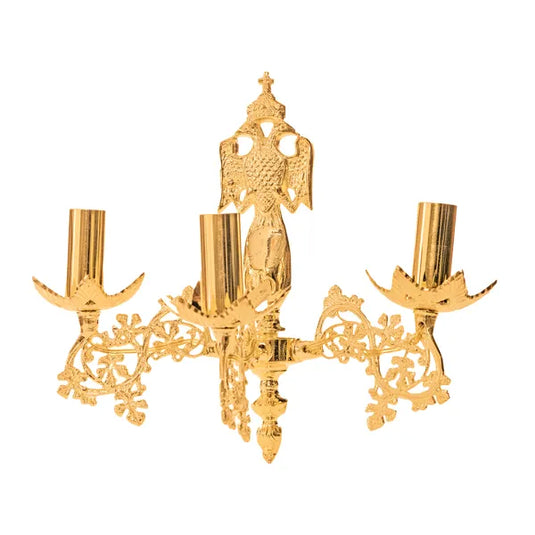 Zidne lampe mesingane