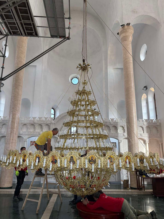 lusteri-polijelej aluminski