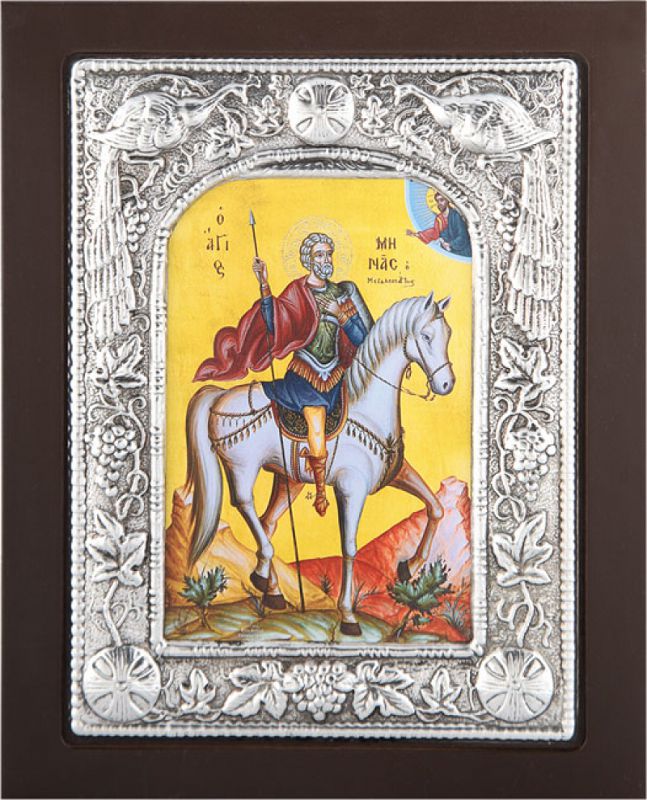 Učitaj sliku u galeriju, Ikone oblozene srebrom - crna, posrebrenje
