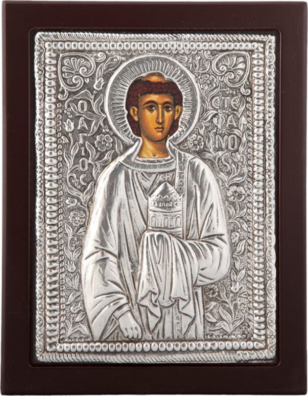 Učitaj sliku u galeriju, Ikone oblozene srebrom - crna, posrebrenje
