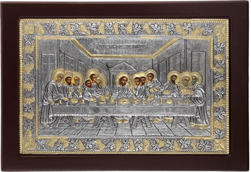 Učitaj sliku u galeriju, Ikone oblozene srebrom - crna, posrebrenje
