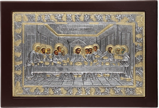 Ikone oblozene srebrom - crna, posrebrenje