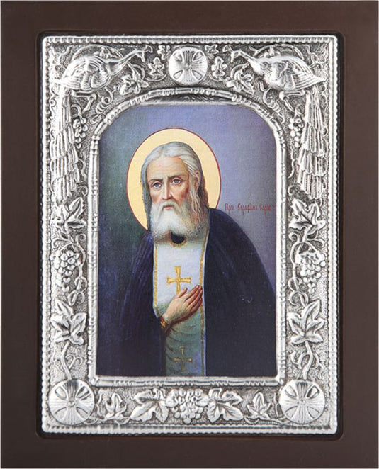 Ikone oblozene srebrom - crna, posrebrenje