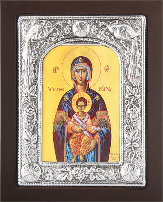 Učitaj sliku u galeriju, Ikone oblozene srebrom - crna, posrebrenje
